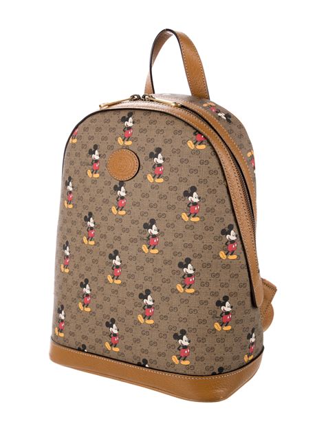 mikey gucci|gucci mickey mouse backpack.